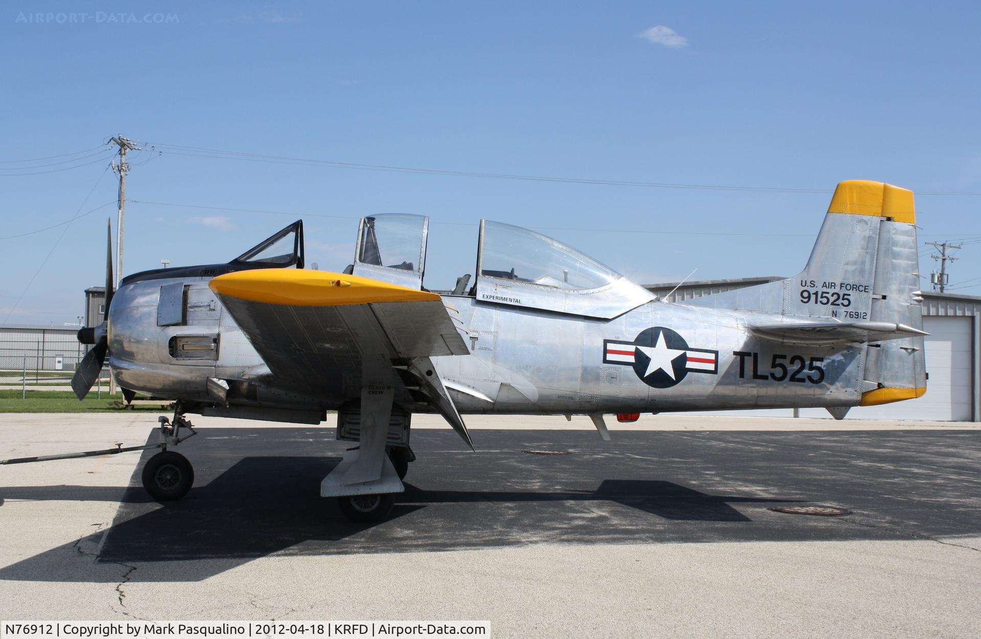 N76912, 1949 North American T-28A Trojan C/N 159-37, North American T-28A