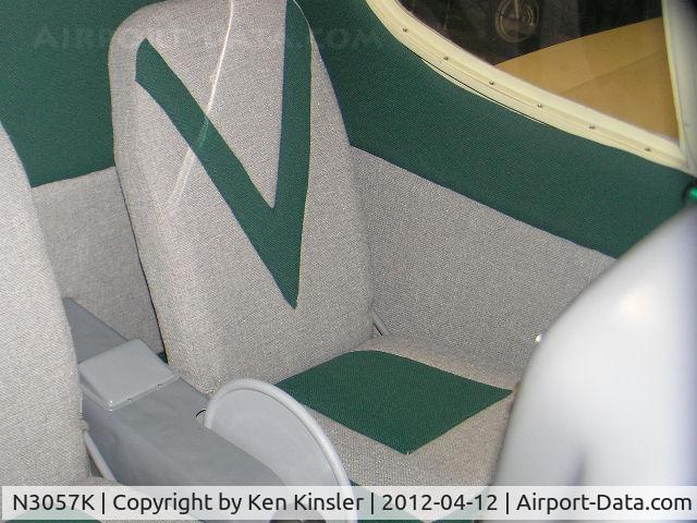 N3057K, 1946 Culver V C/N V-276, Interior, seats