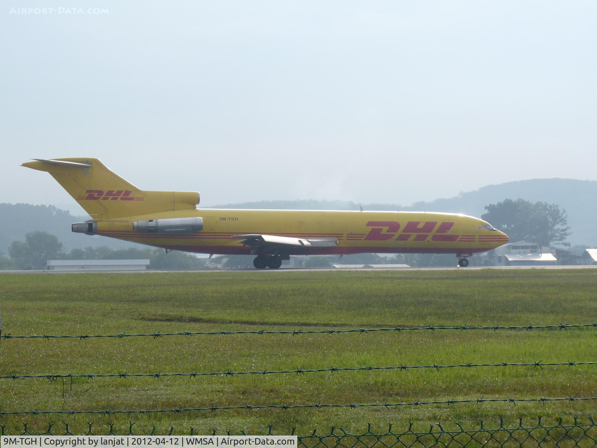 9M-TGH, 1979 Boeing 727-247F C/N 21701, DHL Livery