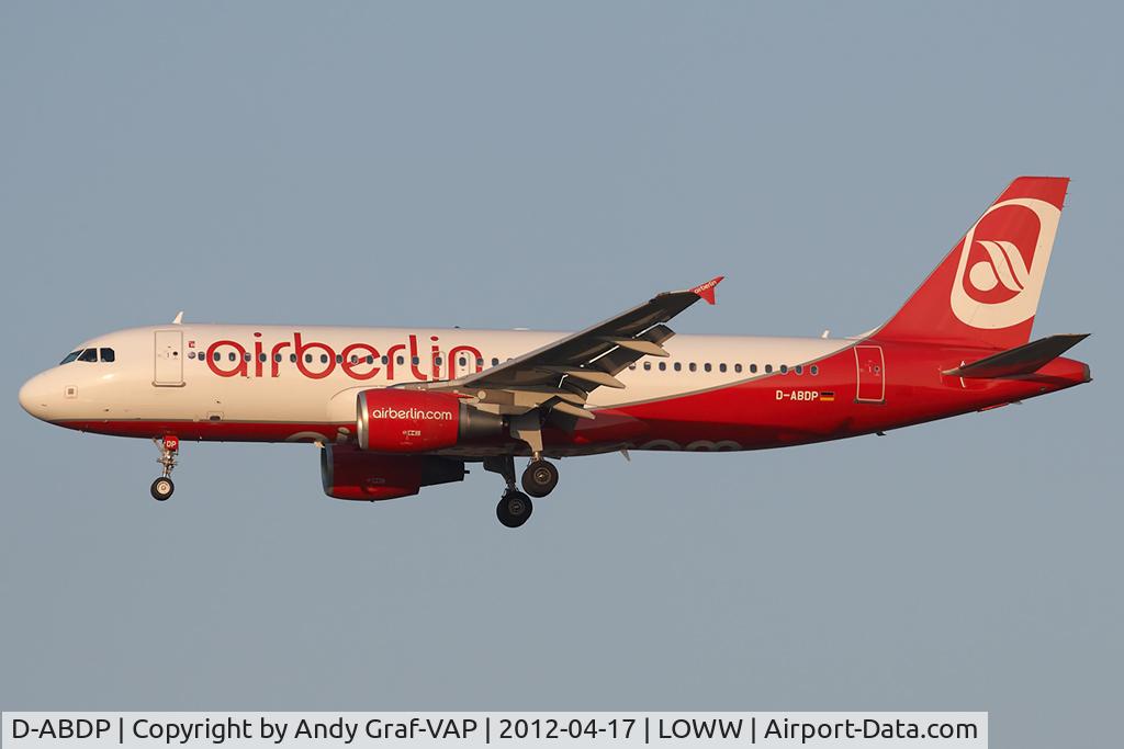 D-ABDP, 2007 Airbus A320-214 C/N 3093, Air Berlin A320