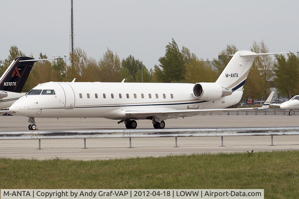 M-ANTA, 2008 Bombardier Challenger 850 (CL-600-2B19) C/N 8094, CRJ850