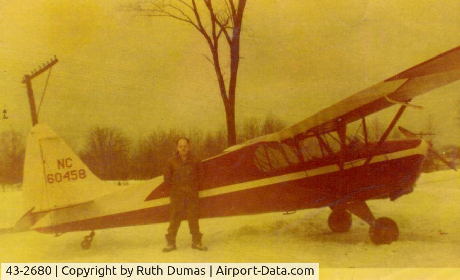 43-2680, 1943 Interstate L-6 Grasshopper C/N 123, 1946 Bernard Dumas