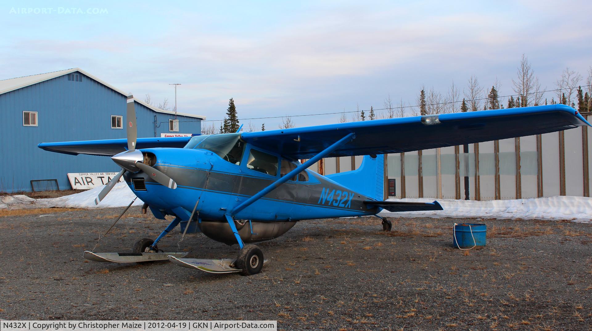 N432X, 1961 Cessna 185 Skywagon C/N 1850129, Copper Valley Air Service 185