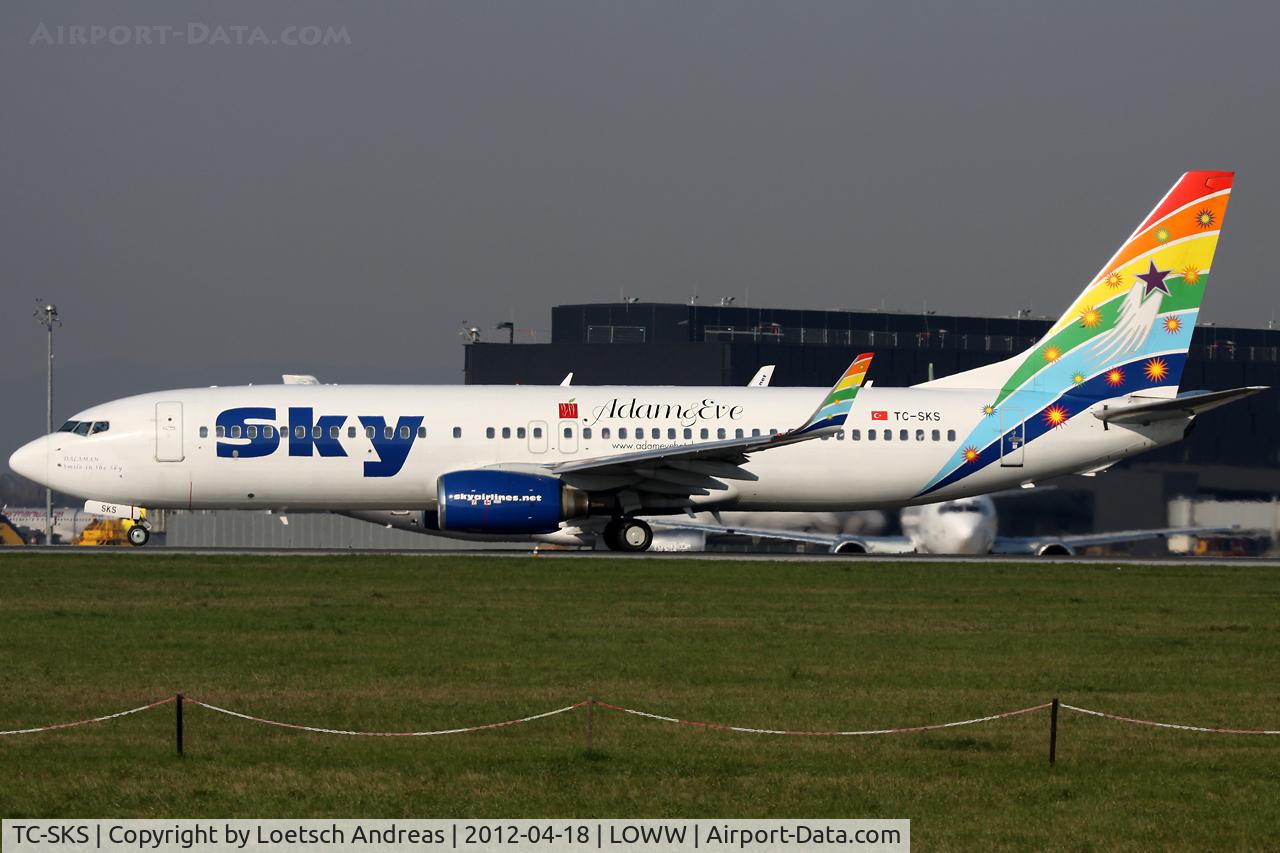 TC-SKS, 2001 Boeing 737-83N C/N 32348, as SHY943
