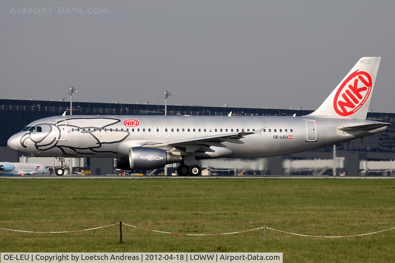OE-LEU, 2006 Airbus A320-214 C/N 2902, HG8466 Vienna to Rome. named 