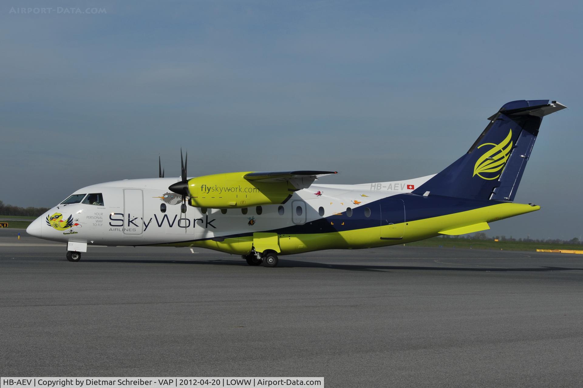 HB-AEV, 1995 Dornier 328-110 C/N 3056, Skyworks Do328