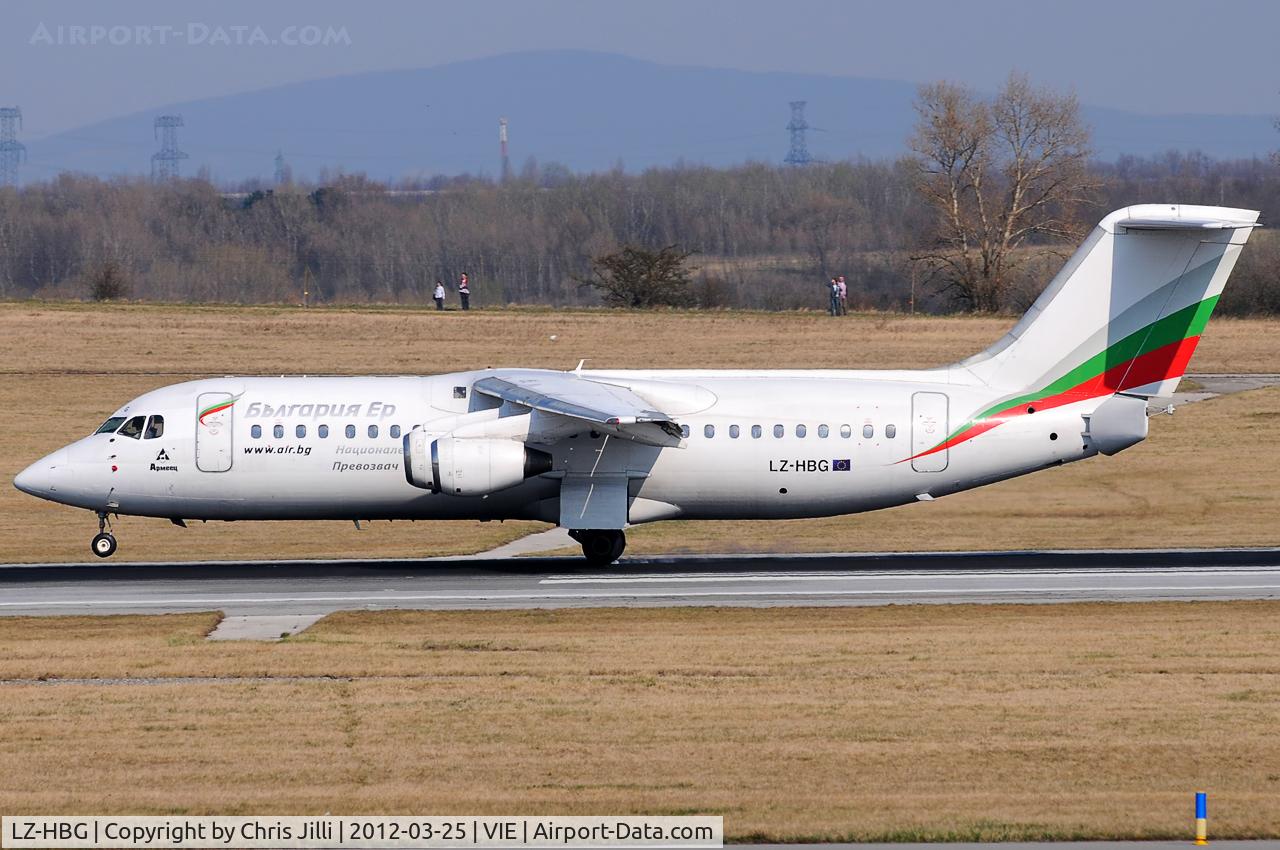 LZ-HBG, 1990 British Aerospace BAe.146-300 C/N E3146, Bulgaria Air