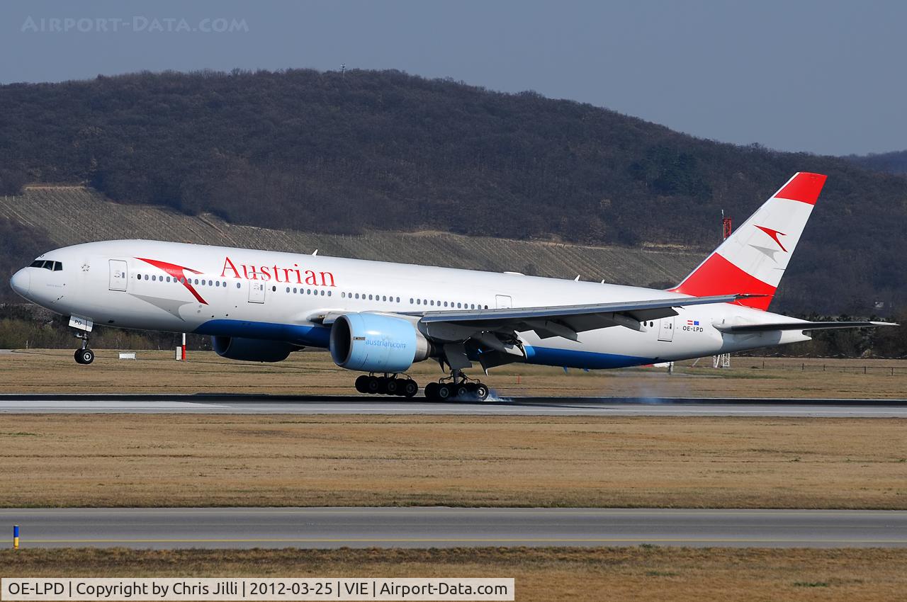 OE-LPD, 2006 Boeing 777-2Z9/ER C/N 35960, Austrian Airlines