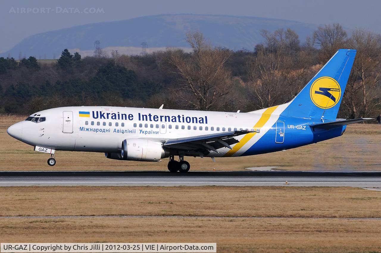UR-GAZ, 1992 Boeing 737-55D C/N 27418, Ukraine International