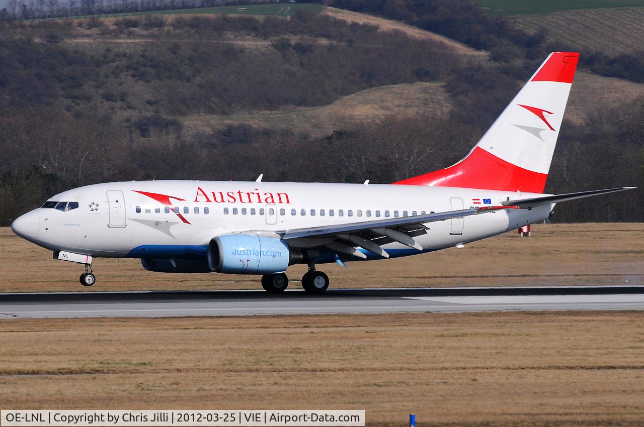 OE-LNL, 2000 Boeing 737-6Z9 C/N 30137, Austrian Airlines