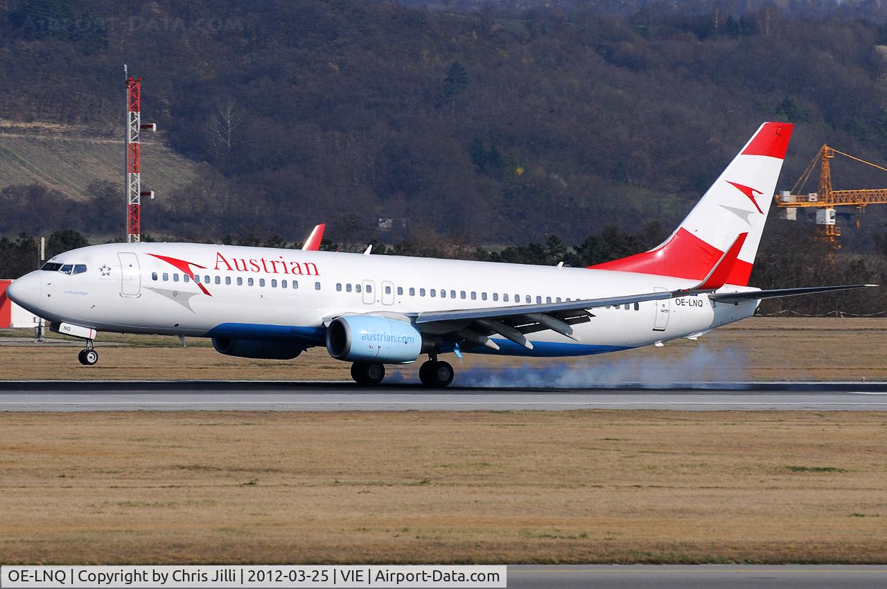 OE-LNQ, 2003 Boeing 737-8Z9 C/N 30421, Austrian Airlines