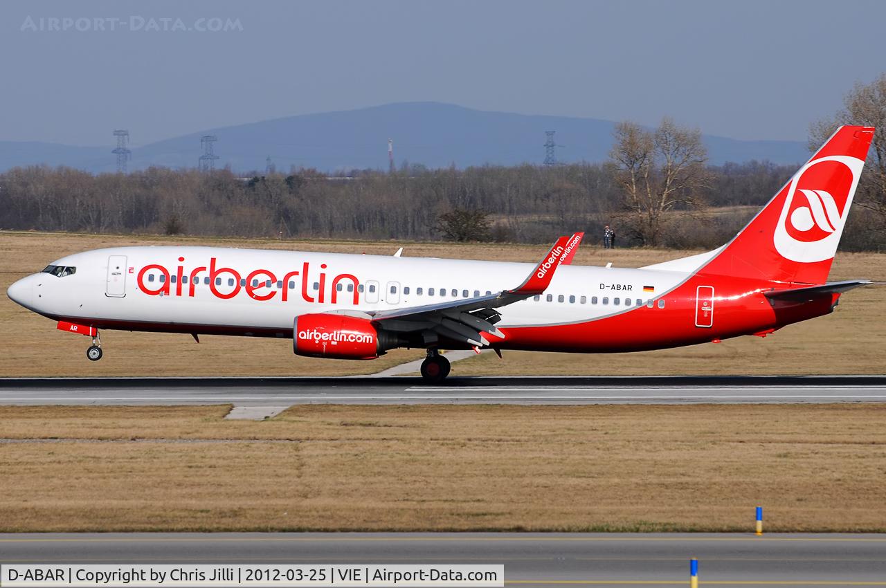 D-ABAR, 1998 Boeing 737-86J C/N 28072, Air Berlin