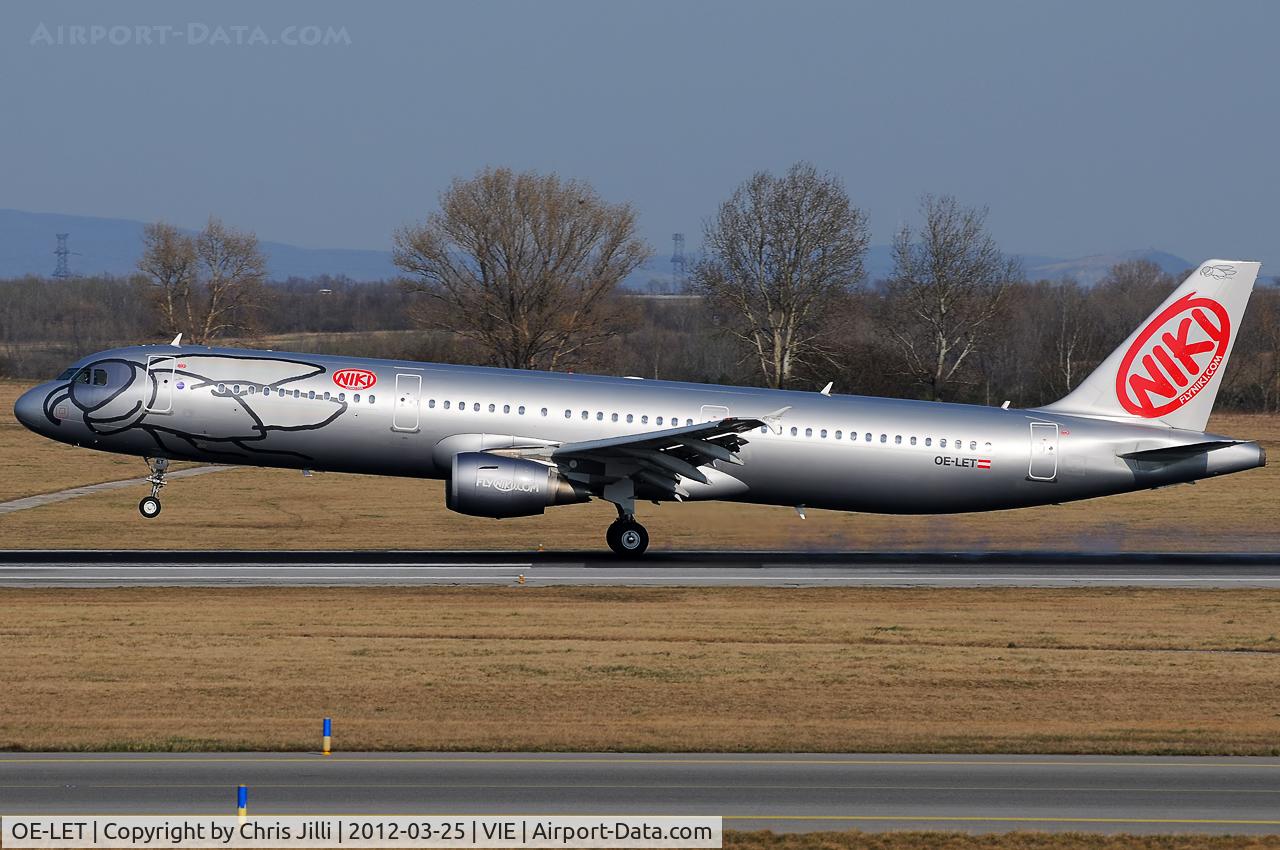 OE-LET, 2009 Airbus A321-211 C/N 3830, NIKI