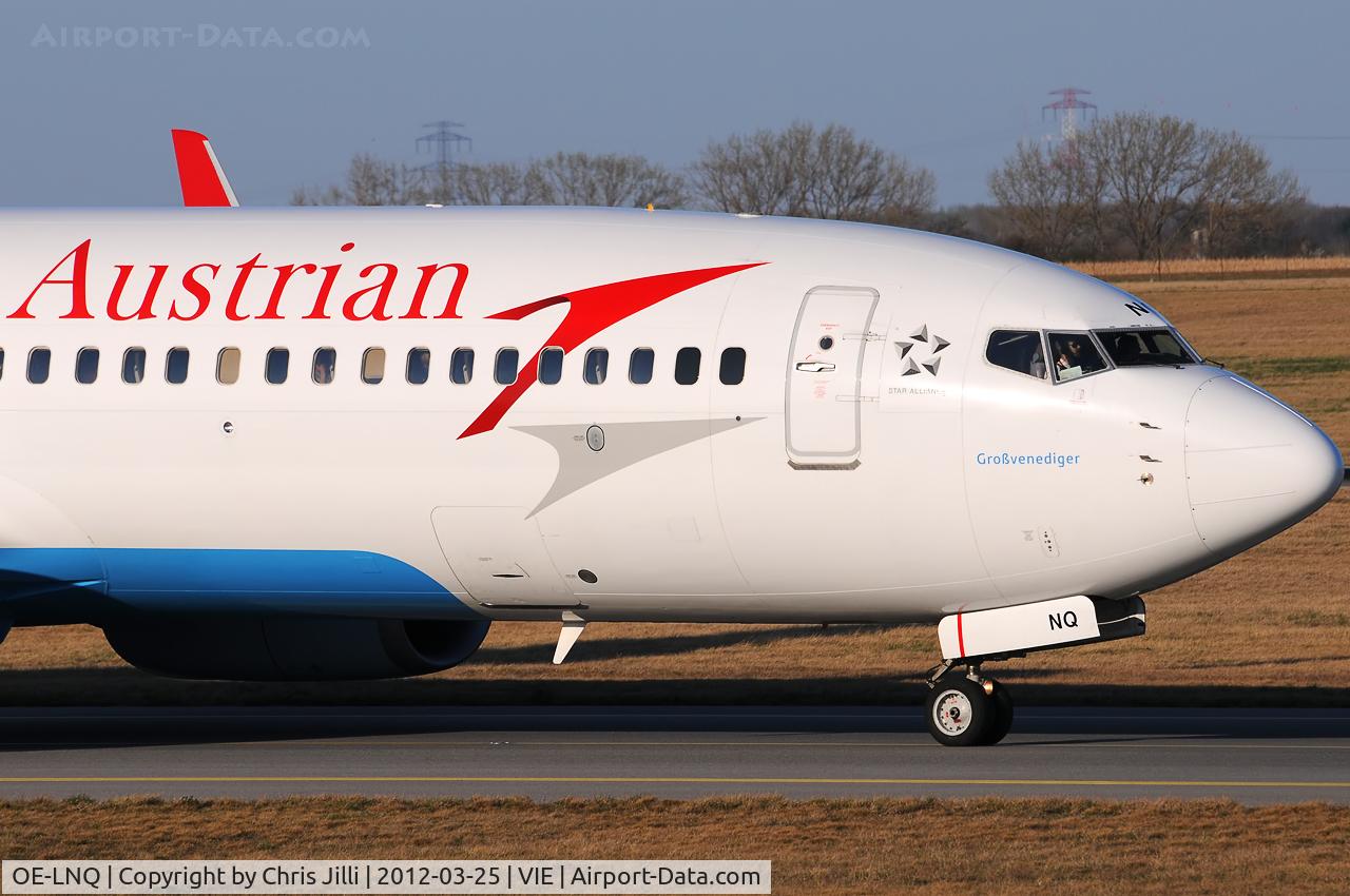 OE-LNQ, 2003 Boeing 737-8Z9 C/N 30421, Austrian Airlines