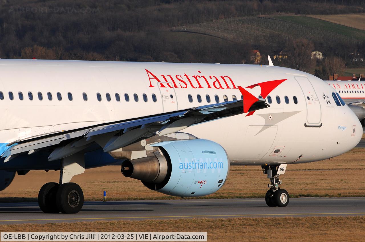 OE-LBB, 1995 Airbus A321-111 C/N 570, Austrian Airlines