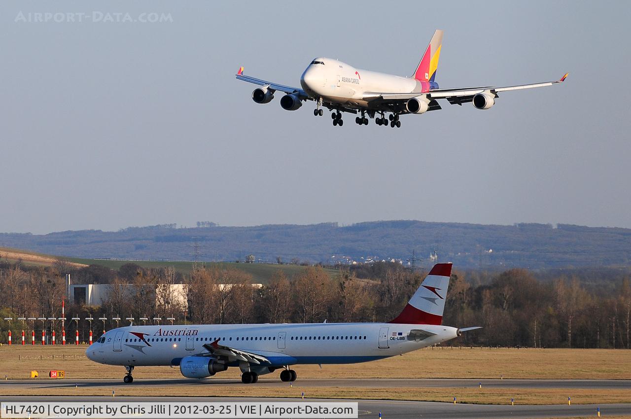 HL7420, 1995 Boeing 747-48EF (SCD) C/N 25783, Asiana Airlines