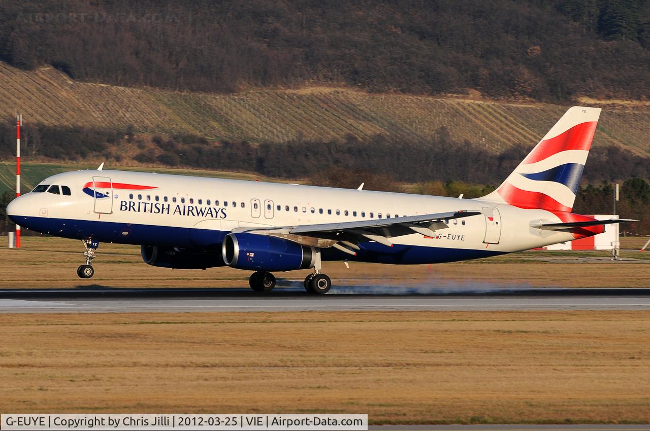 G-EUYE, 2009 Airbus A320-232 C/N 3912, British Airways