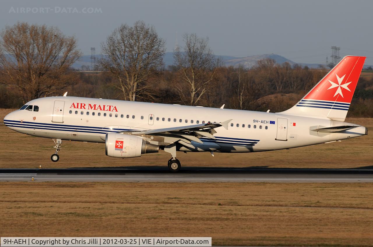 9H-AEH, 2004 Airbus A319-111 C/N 2122, Air Malta