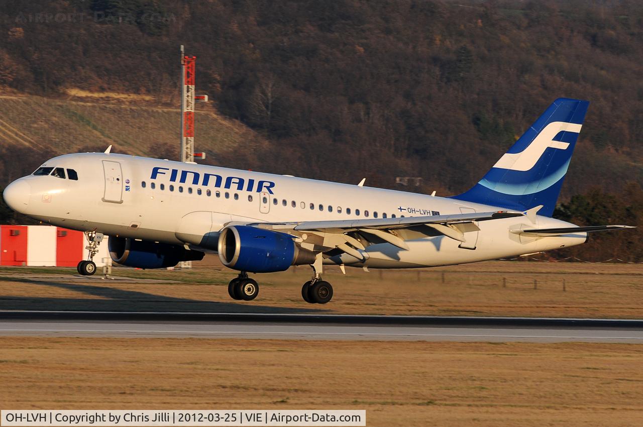 OH-LVH, 2000 Airbus A319-112 C/N 1184, Finnair