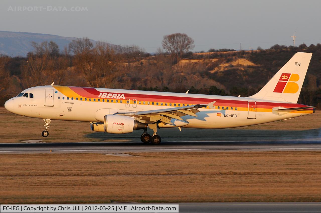 EC-IEG, 2001 Airbus A320-214 C/N 1674, Iberia