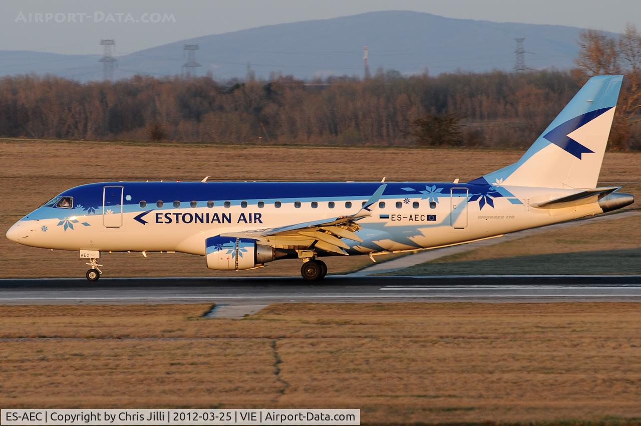 ES-AEC, 2005 Embraer 170LR (ERJ-170-100LR) C/N 17000107, Estonia Air