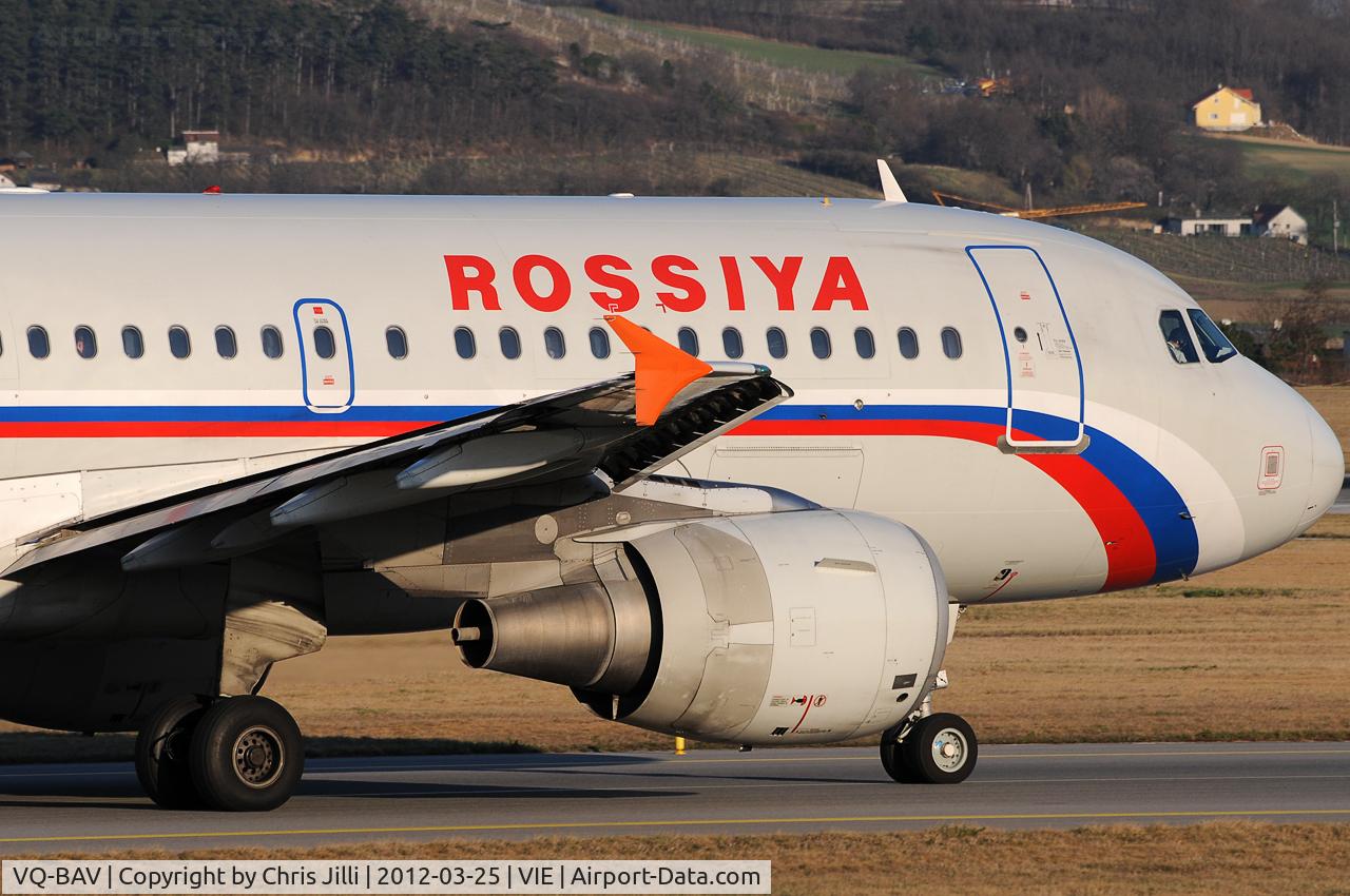 VQ-BAV, 2002 Airbus A319-111 C/N 1743, Rossiya