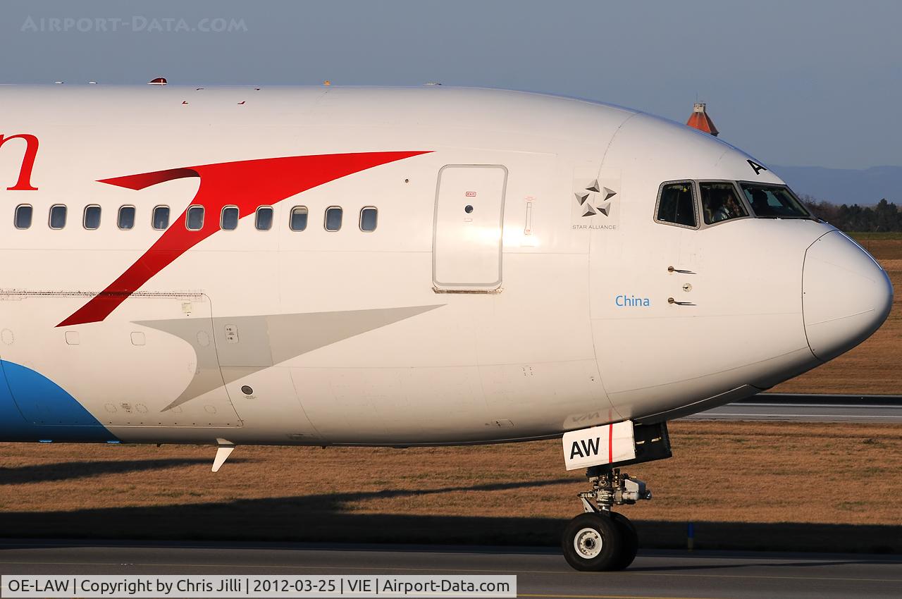 OE-LAW, 1992 Boeing 767-3Z9/ER C/N 26417, Austrian Airlines