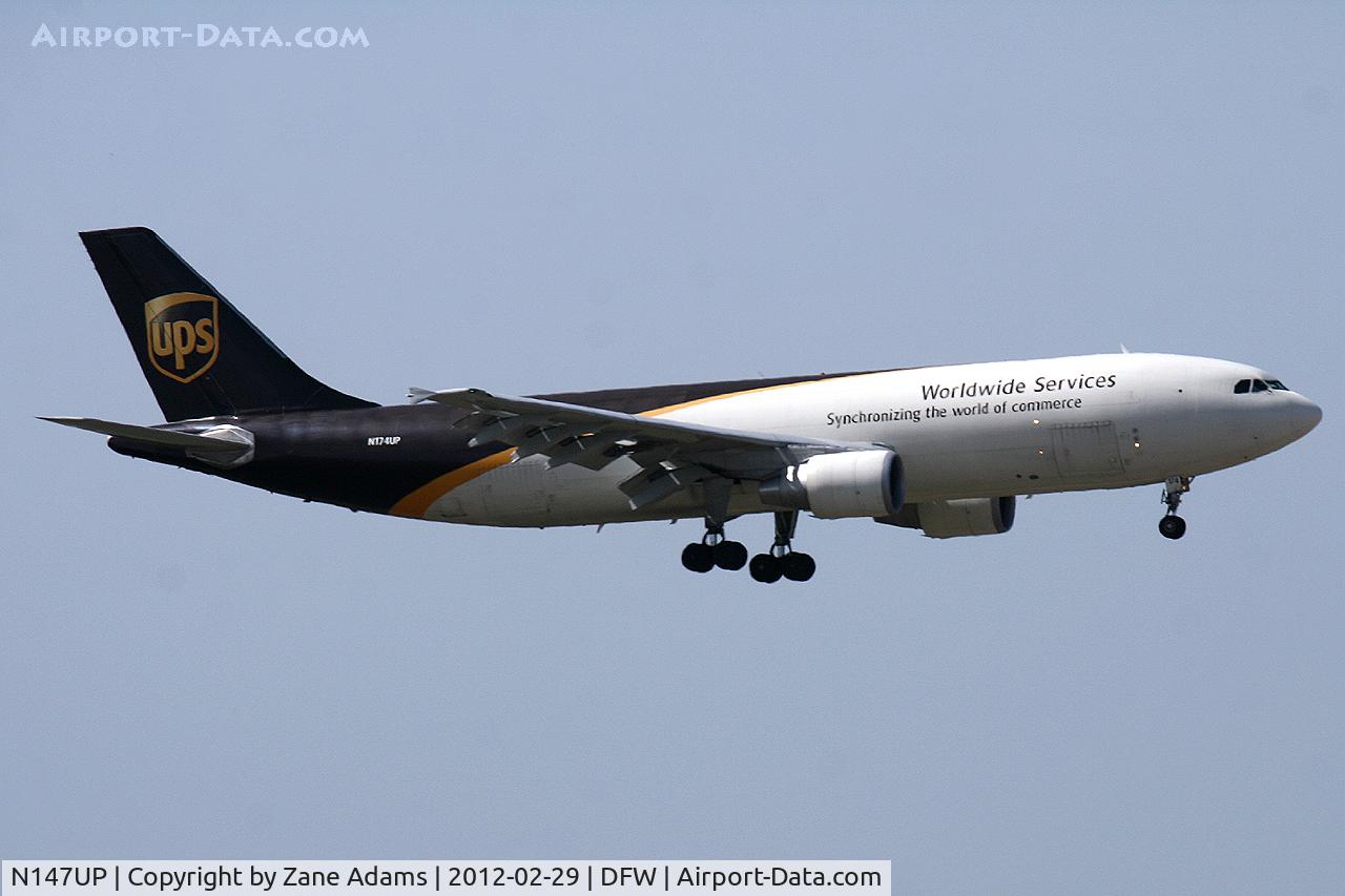 N147UP, 2003 Airbus A300F4-622R C/N 830, At DFW Airport