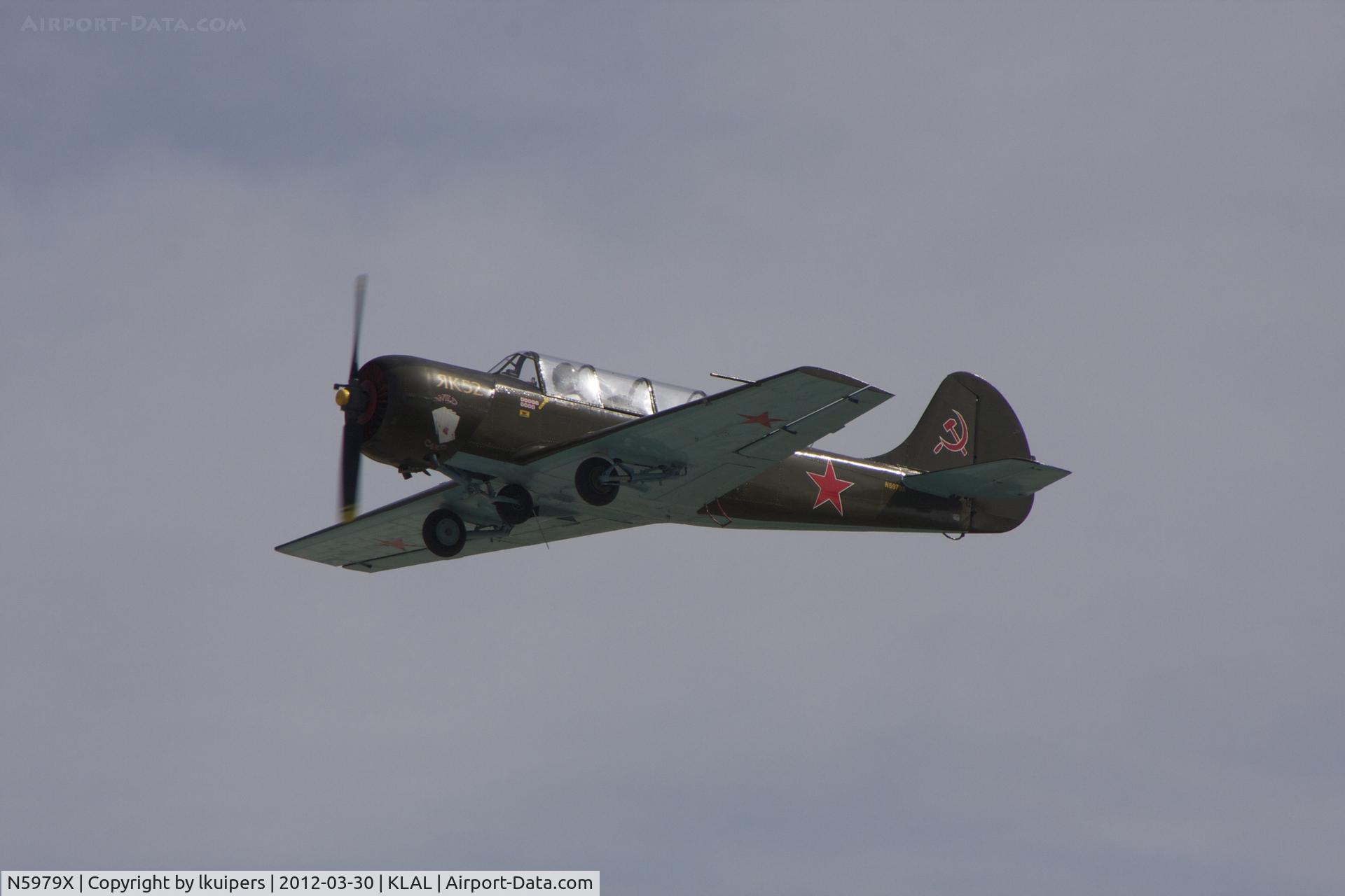N5979X, 1983 Yakovlev Yak-52 C/N 833010, At Sun 'n Fun 2012