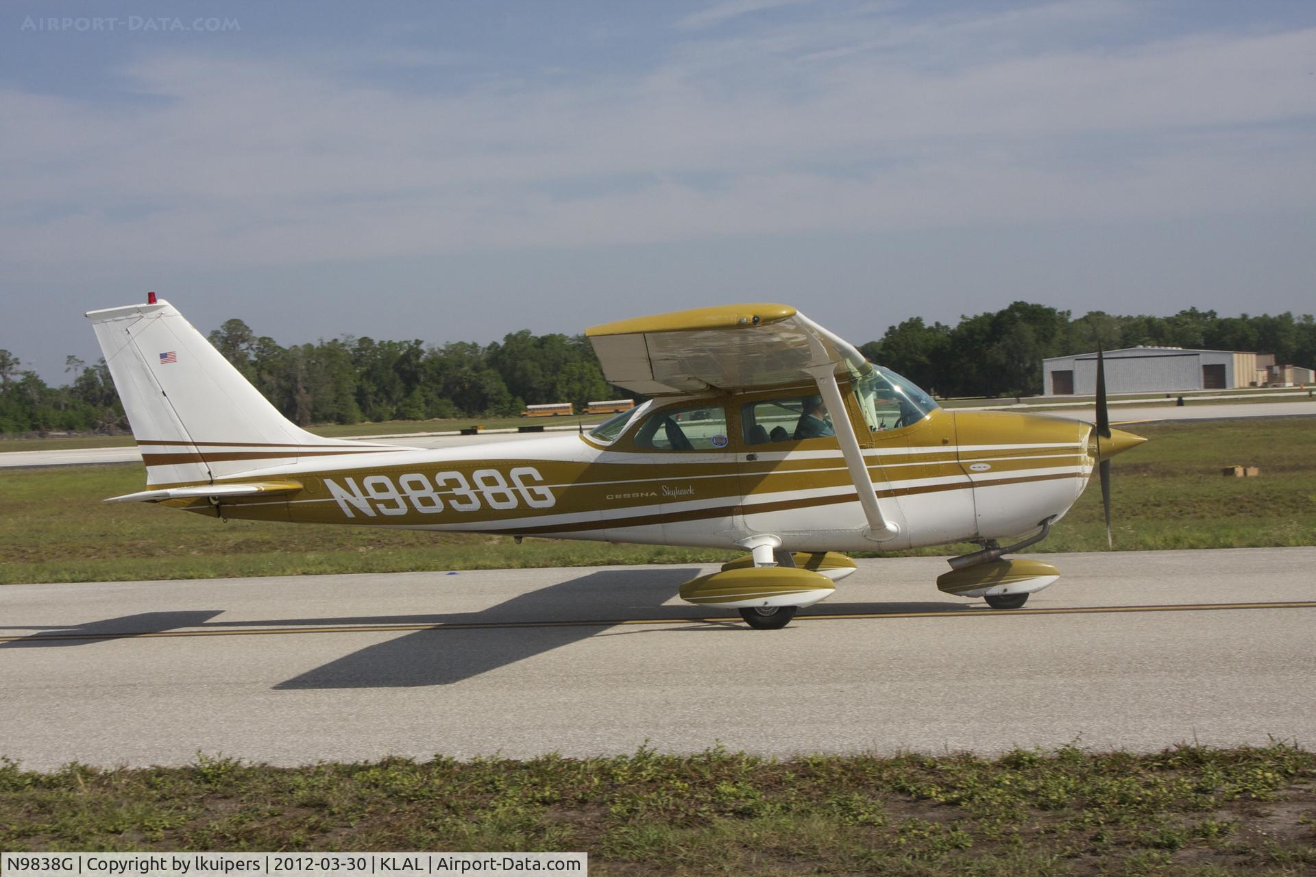 N9838G, 1971 Cessna 172L C/N 17259738, At Sun 'n Fun 2012