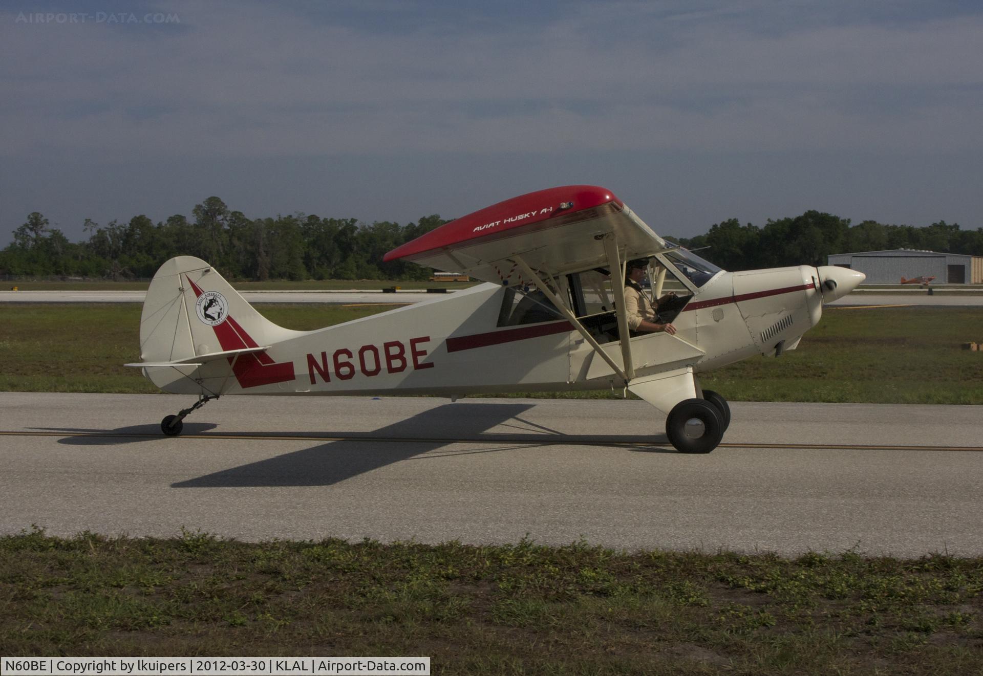 N60BE, 1992 Aviat A-1 Husky C/N 1206, At Sun 'n Fun 2012