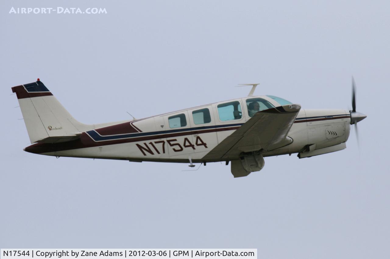 N17544, 1976 Beech A36 Bonanza 36 C/N E-977, At Grand Prairie Municipal Airport