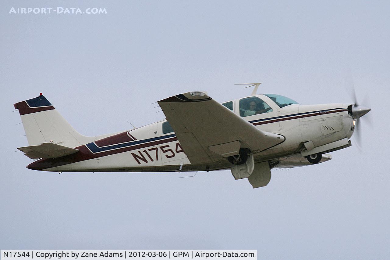 N17544, 1976 Beech A36 Bonanza 36 C/N E-977, At Grand Prairie Municipal Airport