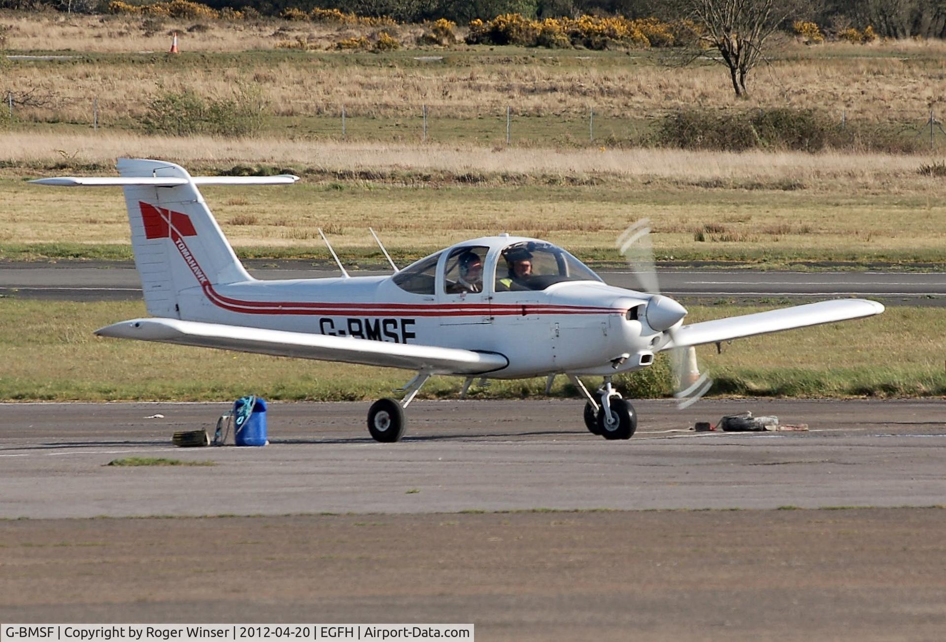 G-BMSF, 1978 Piper PA-38-112 Tomahawk Tomahawk C/N 38-78A0524, Resident Tomahawk operated by Cambrian Flying Club.