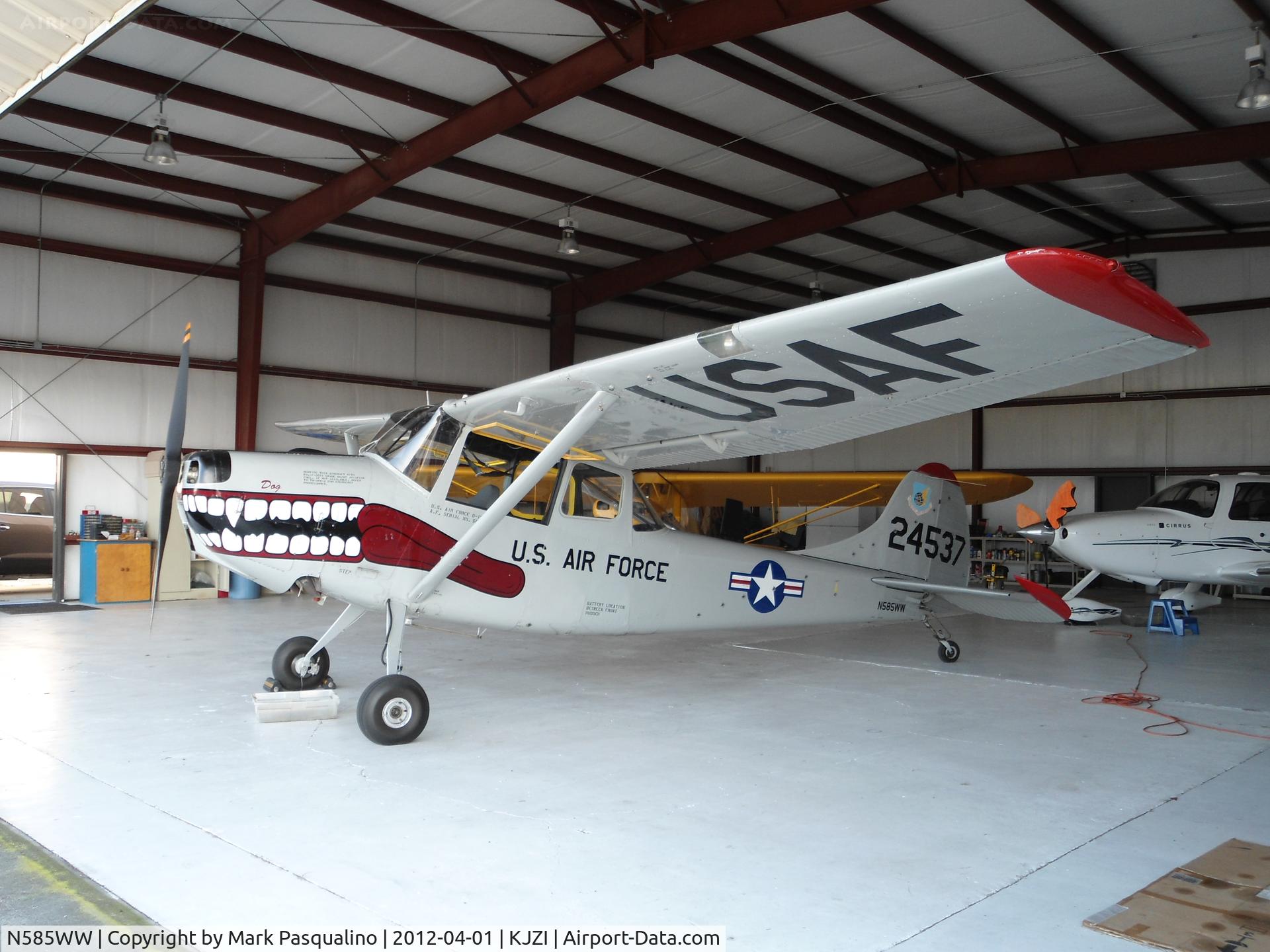 N585WW, Cessna L-19E Bird Dog C/N 24537, Cessna L-19E