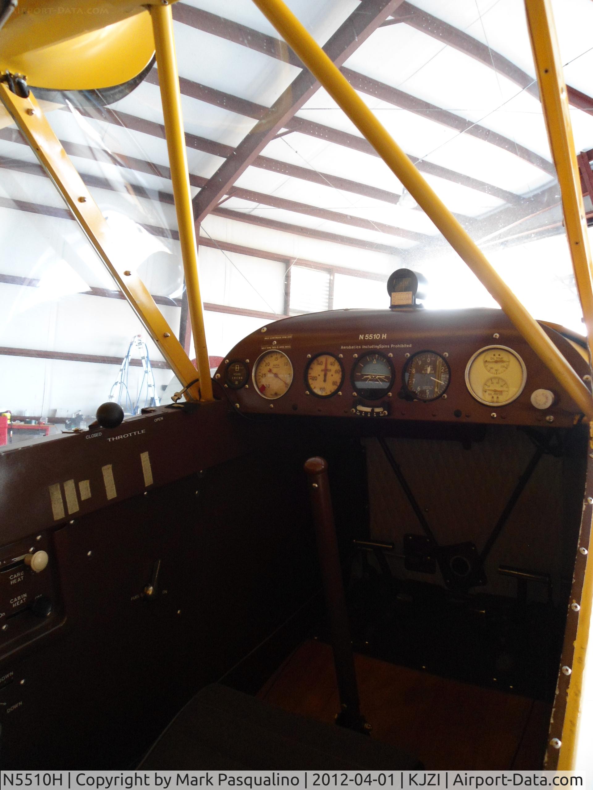 N5510H, 1949 Piper PA-11 Cub Special C/N 11-1012, Piper PA-11