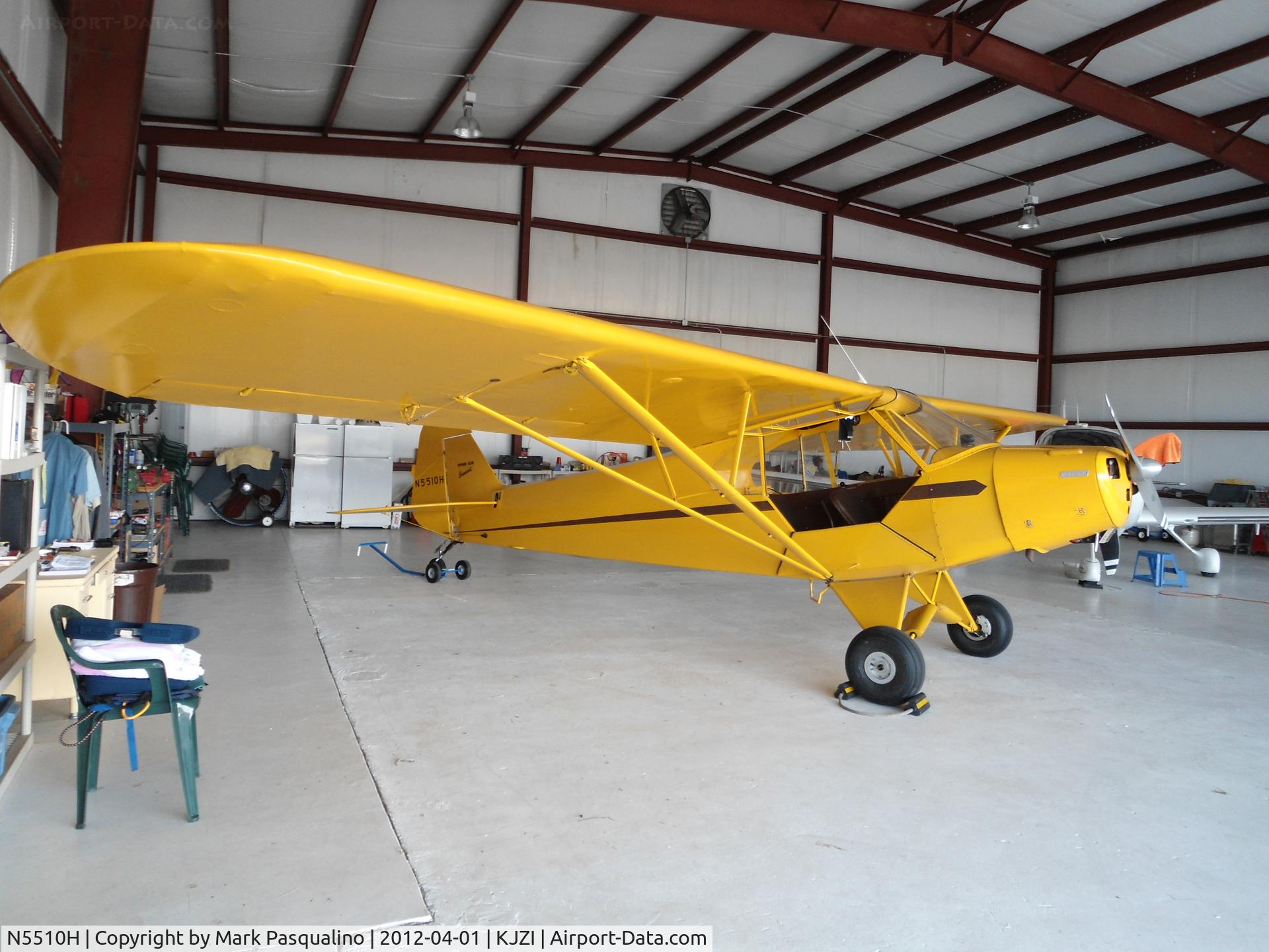 N5510H, 1949 Piper PA-11 Cub Special C/N 11-1012, Piper PA-11