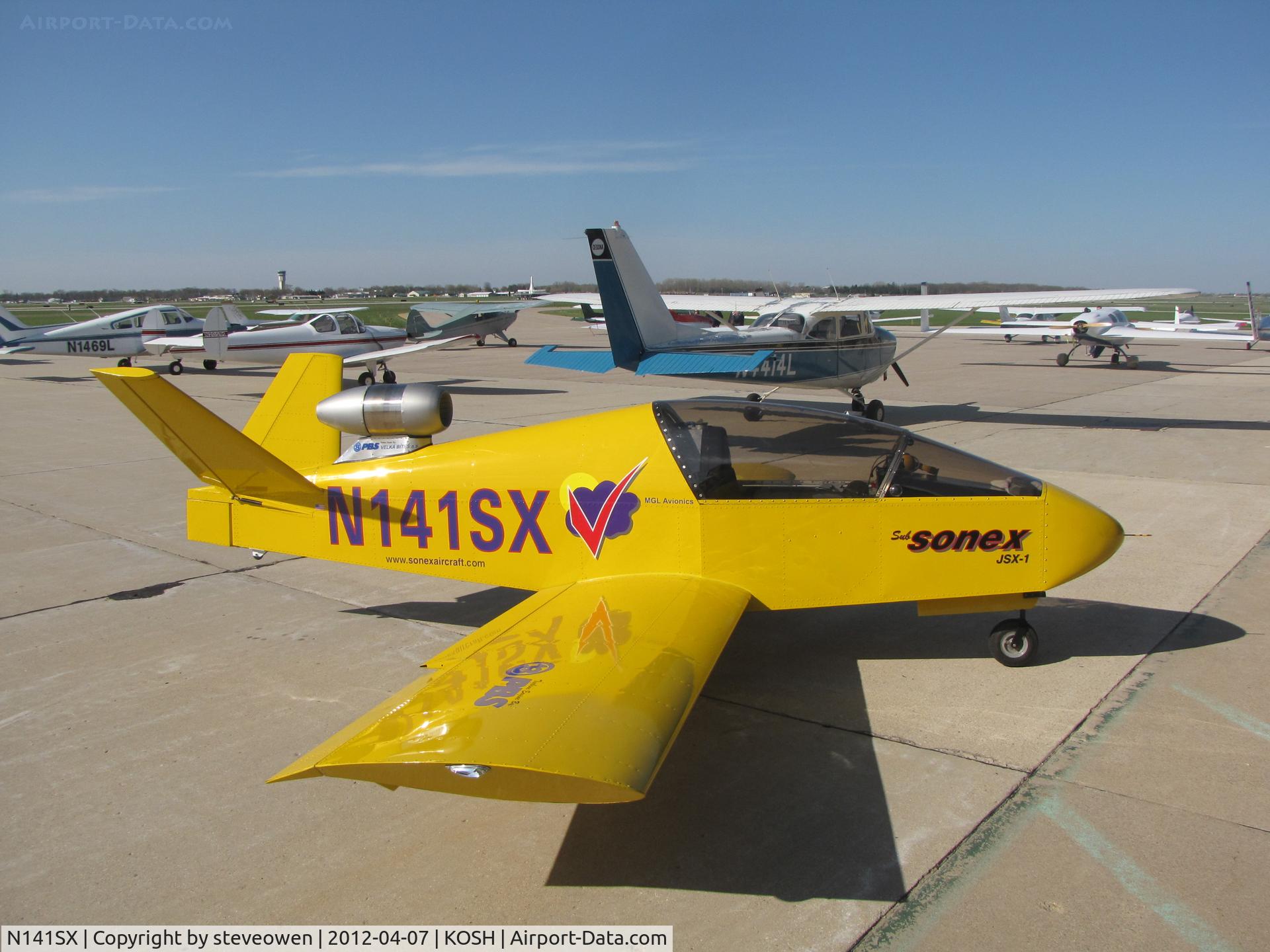N141SX, Sonex SubSonex C/N 001 (N141SX), Sonex Home build jet