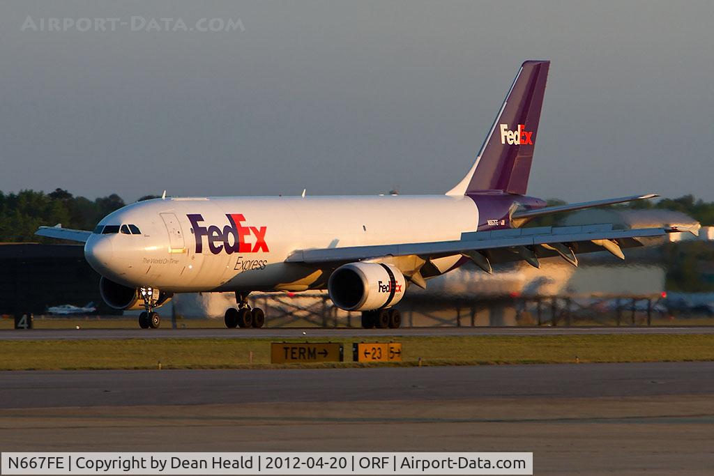 N667FE, 1996 Airbus A300F4-605R C/N 771, 