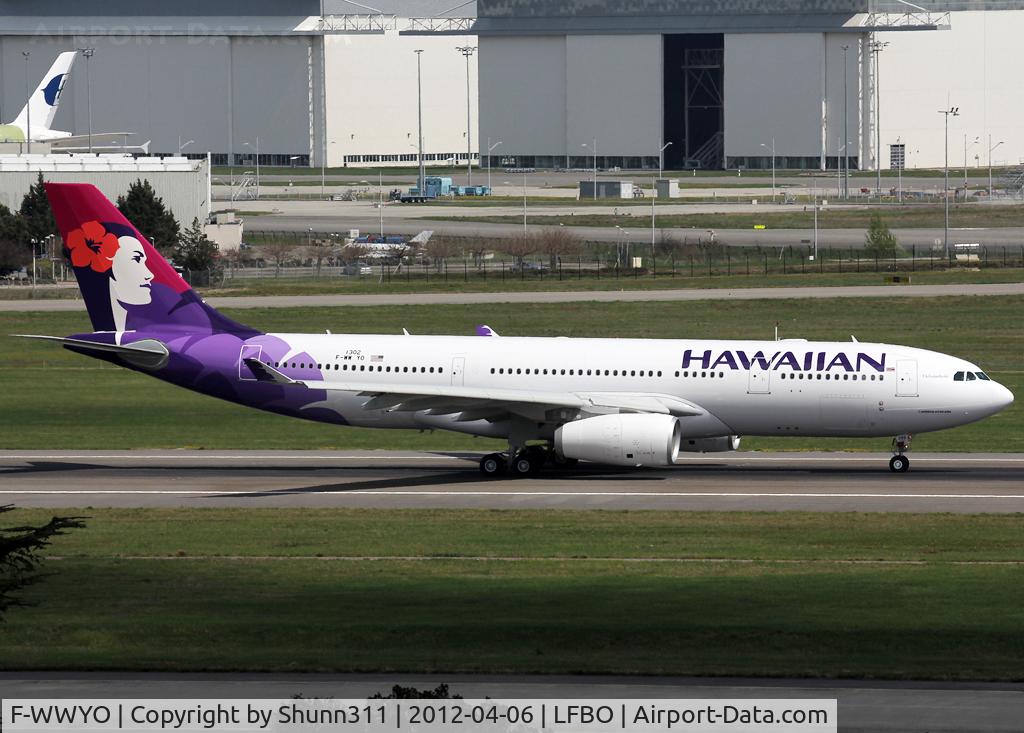 F-WWYO, 2012 Airbus A330-243 C/N 1302, C/n 1302 - To be N386HA