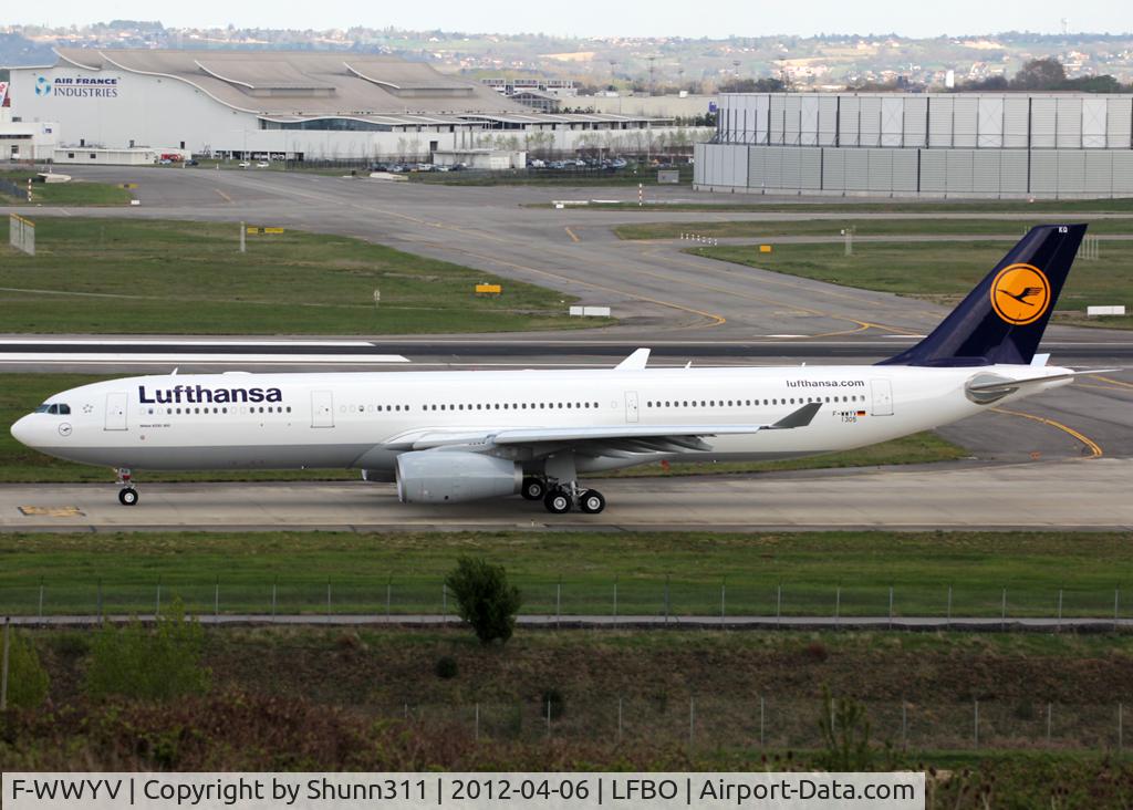 F-WWYV, 2012 Airbus A330-343X C/N 1305, C/n 1305 - To be D-AIKQ