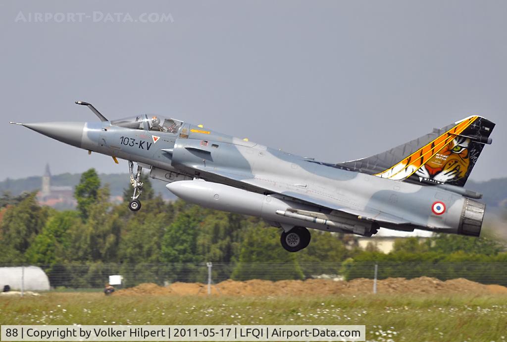88, Dassault Mirage 2000C C/N 340, Tiger Meet 2011