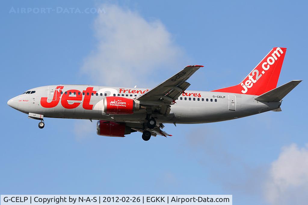 G-CELP, 1986 Boeing 737-330(QC) C/N 23522, Short final