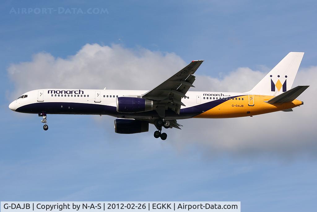 G-DAJB, 1987 Boeing 757-2T7 C/N 23770, Short final