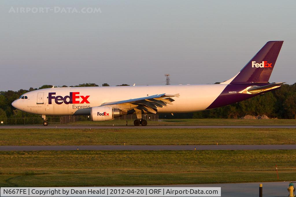 N667FE, 1996 Airbus A300F4-605R C/N 771, 
