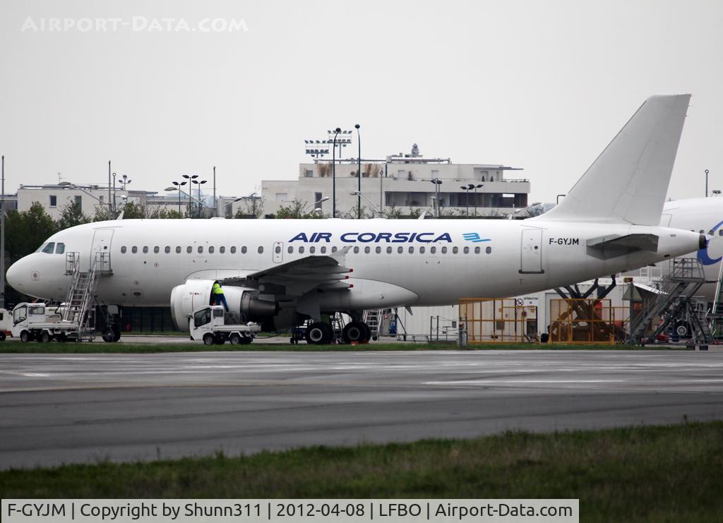 F-GYJM, 1999 Airbus A319-112 C/N 1145, On overhaul @ Air France facility... returned to lessor...