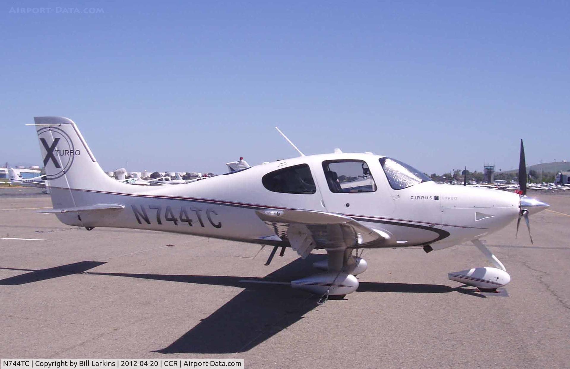 N744TC, 2007 Cirrus SR22 X Turbo C/N 2831, Visitor