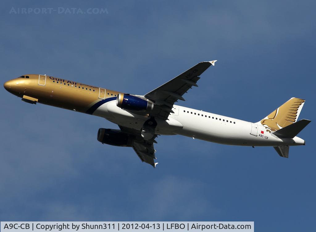 A9C-CB, 2012 Airbus A321-231 C/N 5074, Taking off from rwy 32L as delivery from ACJC
