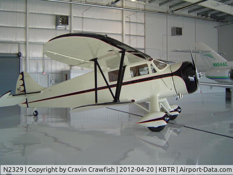 N2329, Waco EGC-8 C/N 5062, LA Aircraft Annual Crawfish Boil 2012
