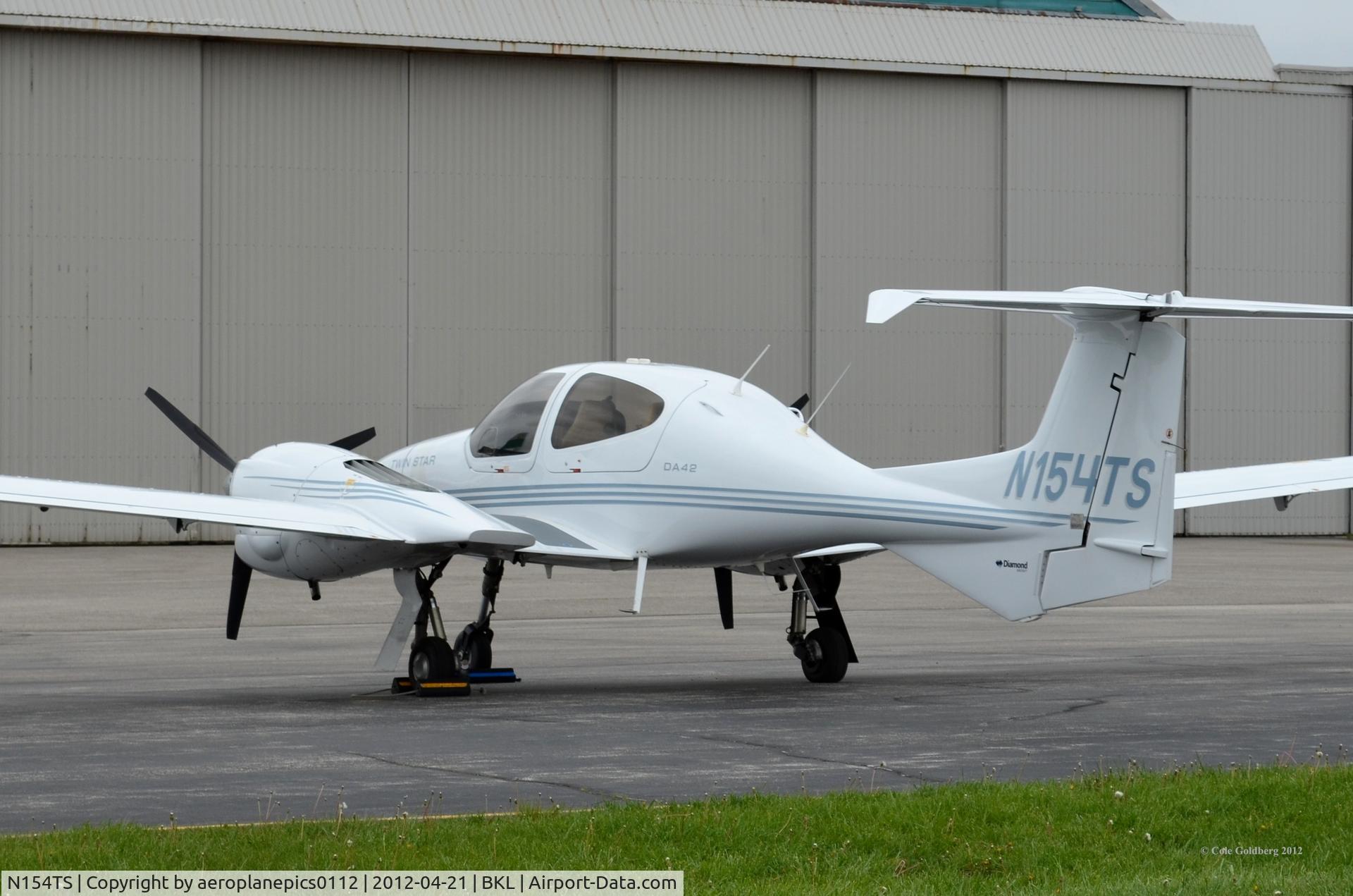 N154TS, 2006 Diamond DA-42 Twin Star C/N 42.119, N154TS seen at Landmark Aviation at KBKL.